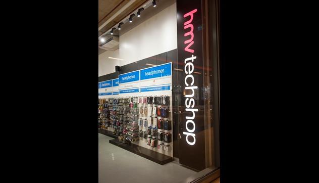 HMV techshop opens today in One New Change